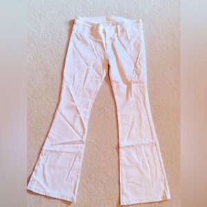 MOTHER white denim jeans